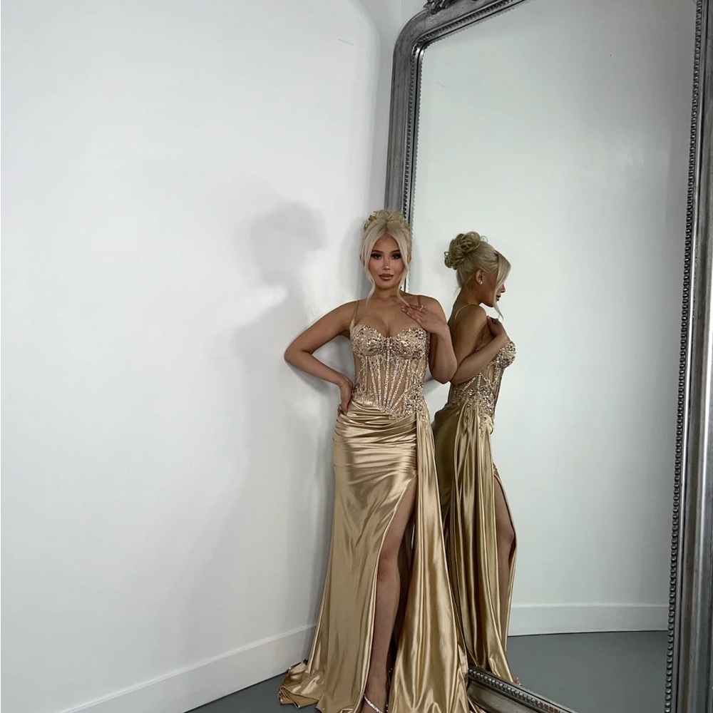 Gold Evening Gown